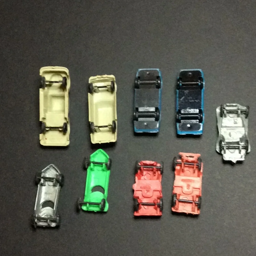 Vintage Plastic Cars Jeeps Truck HO Varney 9